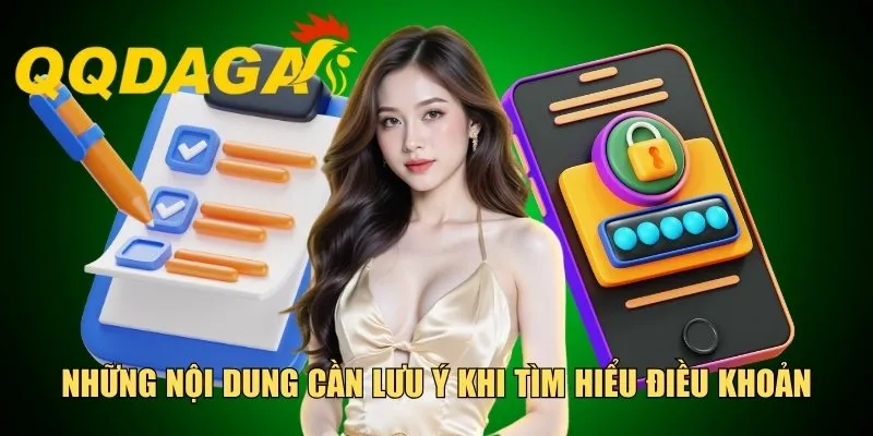 Những nội dung cần lưu ý khi tìm hiểu điều khoản